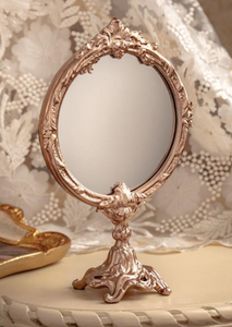 Pedestal Boudoir Mirror