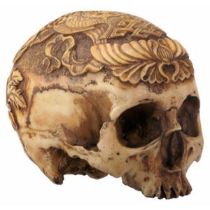 Embellished Human Skull