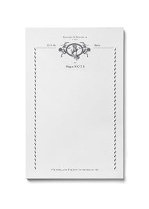 Rose Hand Notepad