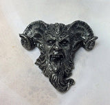 Krampus 3 Pewter Magnet