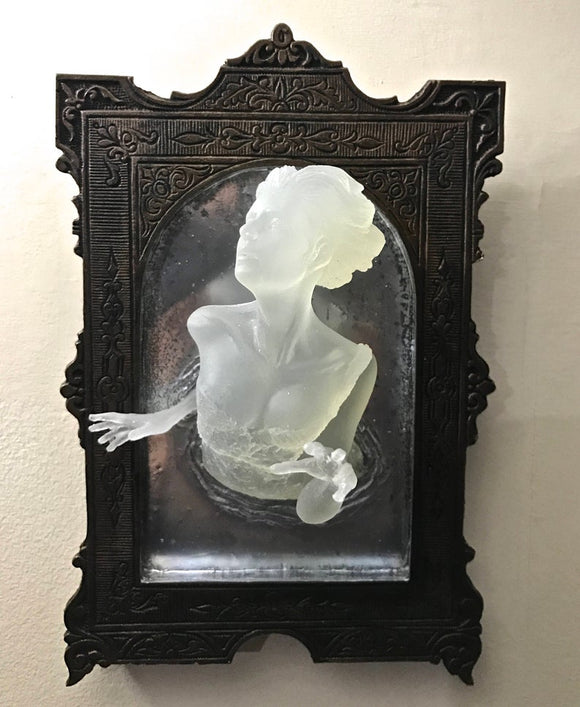 Ghost in the Mirror Wall Plaque