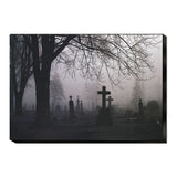 Eerie Fog Stretched Canvas