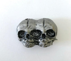 Conjoined Twins Pewter Magnet